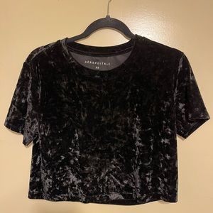 Cropped Top (Velvet)
